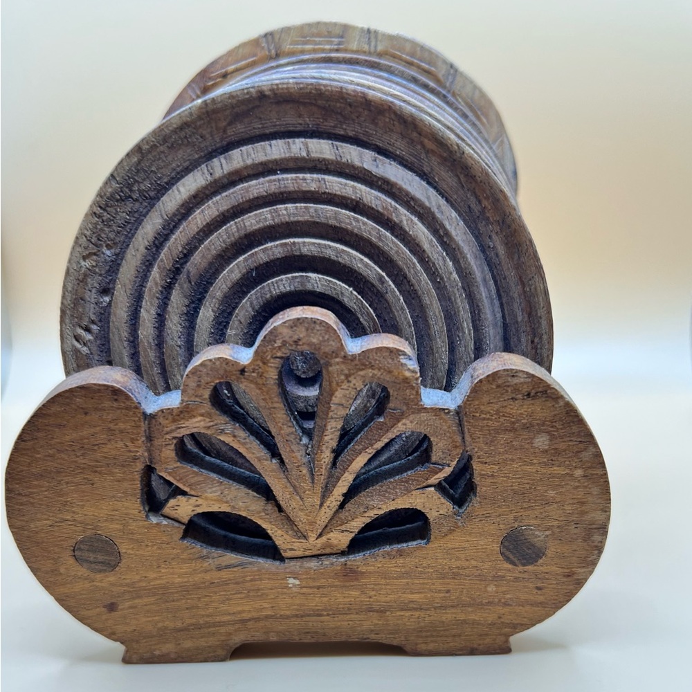 Wooden coasters